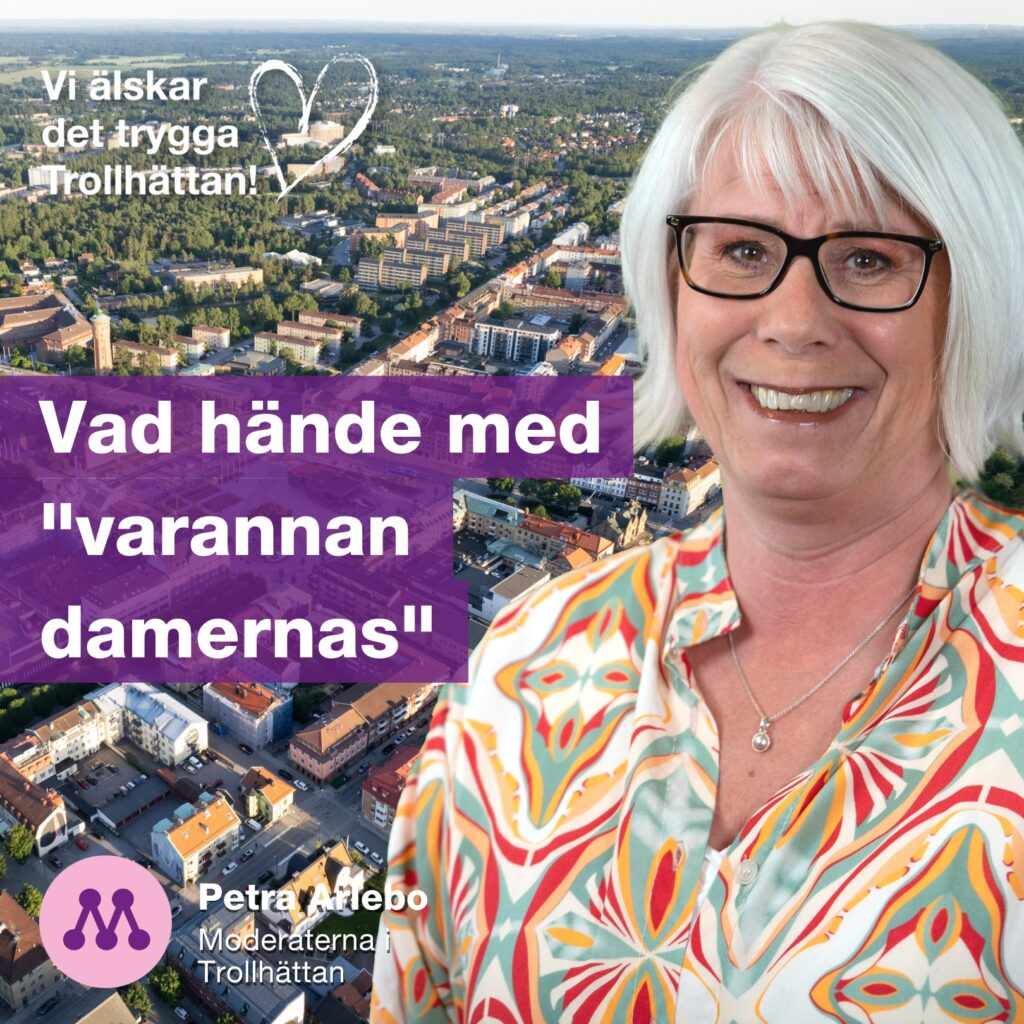 Petra Arlebo - Moderaterna i Trollhättan